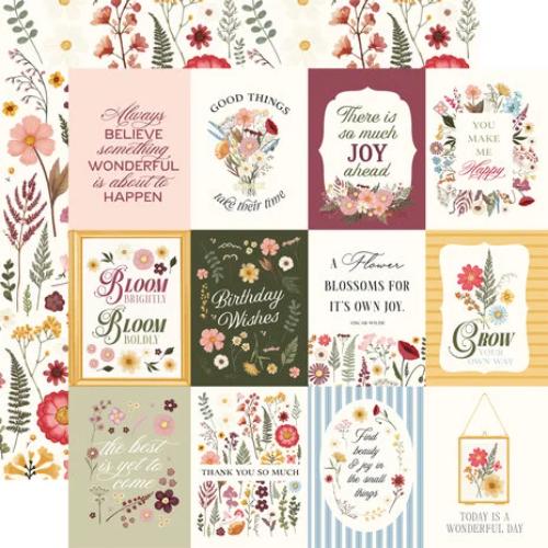 Carta Bella Pressed Floral 12x12 Inch Collection Kit (CBPF473016) - Postage as pe Actual