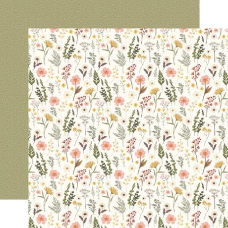 Carta Bella Pressed Floral 6x6 Inch Paper Pad (CBPF473023)