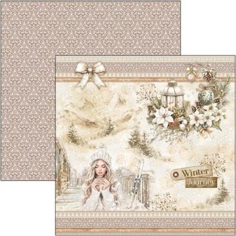 Ciao Bella Winter Season 12x12 Inch Paper Pad (12pcs) (CBPM088) - Postage as per Actual
