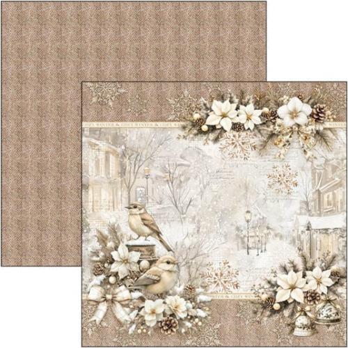 Ciao Bella Winter Season 12x12 Inch Paper Pad (12pcs) (CBPM088) - Postage as per Actual