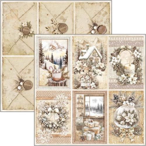 Ciao Bella Winter Season 12x12 Inch Paper Pad (12pcs) (CBPM088) - Postage as per Actual