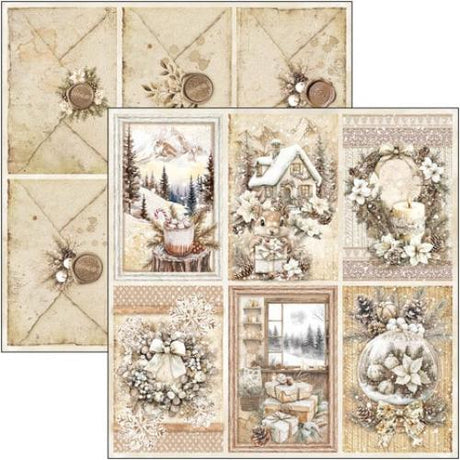 Ciao Bella Winter Season 12x12 Inch Paper Pad (12pcs) (CBPM088) - Postage as per Actual