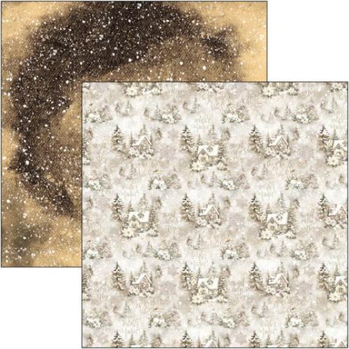 Ciao Bella Winter Season 12x12 Inch Paper Pad (12pcs) (CBPM088) - Postage as per Actual