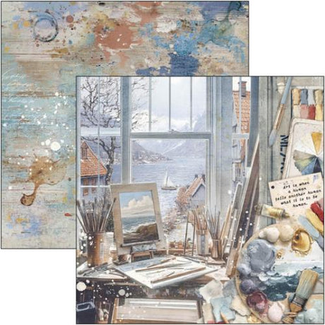 Ciao Bella An Artist Journey 12x12 Inch Paper Pad (12pcs) (CBPM092) - Postage as per Actual