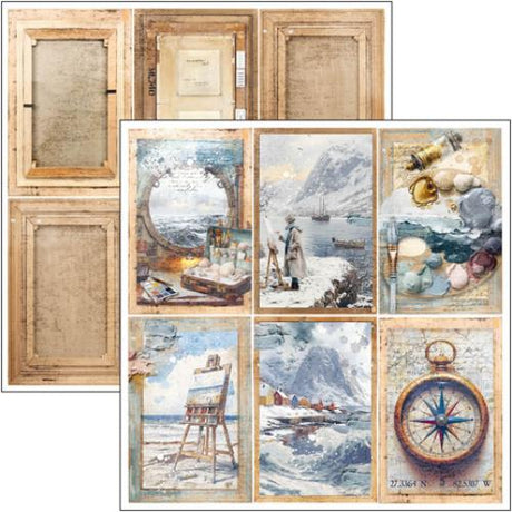 Ciao Bella An Artist Journey 12x12 Inch Paper Pad (12pcs) (CBPM092) - Postage as per Actual