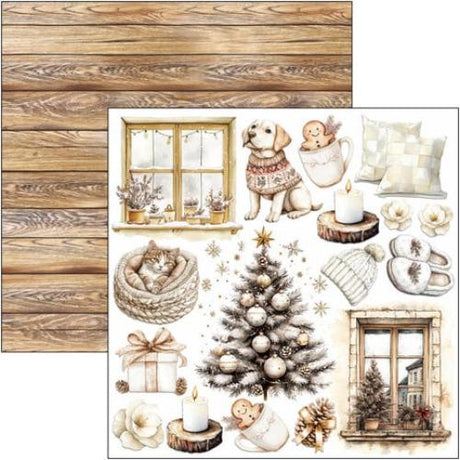 Ciao Bella Winter Season 6x6 Inch Fussy Cut Pad (24pcs) (CBQE088)