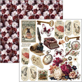 Ciao Bella Book Lovers 6x6 Inch Fussy Cut Pad (24pcs) (CBQE091)