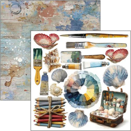 Ciao Bella An Artist Journey 6x6 Inch Fussy Cut Pad (24pcs) (CBQE092)