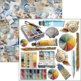 Ciao Bella An Artist Journey 6x6 Inch Fussy Cut Pad (24pcs) (CBQE092)