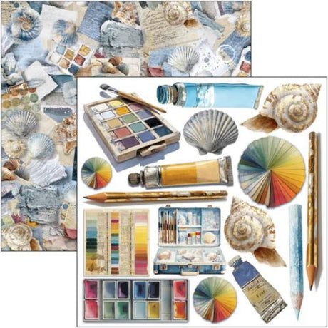 Ciao Bella An Artist Journey 6x6 Inch Fussy Cut Pad (24pcs) (CBQE092)