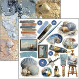 Ciao Bella An Artist Journey 6x6 Inch Fussy Cut Pad (24pcs) (CBQE092)