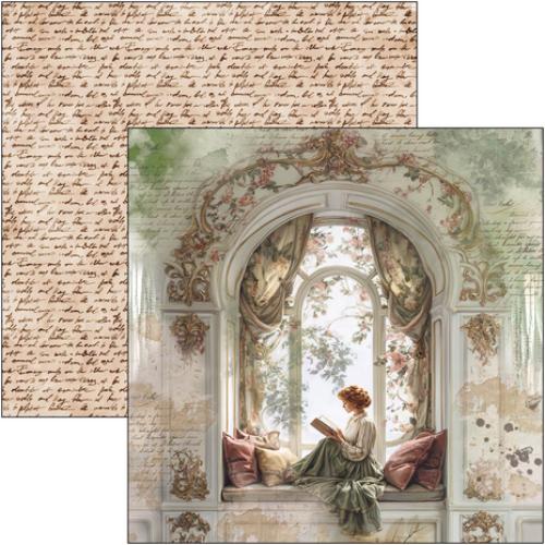 Ciao Bella Book Lovers 12x12 Inch Patterns Pad (8pcs) (CBT091) - Postage as per Actual