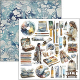 Ciao Bella An Artist Journey 12x12 Inch Patterns Pad (8pcs) (CBT092) - Postage as per Actual