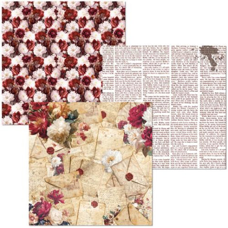 Ciao Bella Book Lovers 6x6 Inch Deluxe Paper Pearl Copper & Vellum Dual Pack Mixed (6pcs) (CBXQ004)