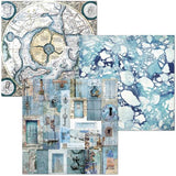 Ciao Bella An Artist Journey 6x6 Inch Deluxe Paper Silver & Vellum Dual Pack Mixed (6pcs) (CBXQ005)