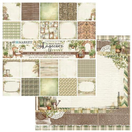 49 & Market Collection Pack 12"X12"-Cottagecore - Postage as per Actual