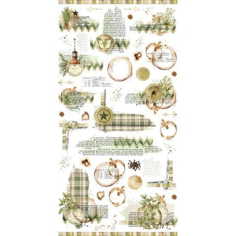 49 And Market Rub-On Transfer Set 6"X12"-Cottagecore - Postage as per Actual