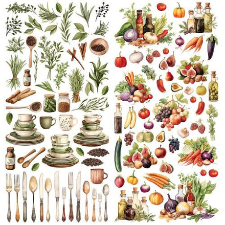 49 And Market Laser Cut Outs-Cottagecore, Kitchen Edition - Postage as per Actual