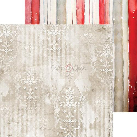 Craft O'Clock Heart of the Sun 8x8 Inch Basic Papers Set (CC-C74-HOS-08)