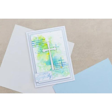 Crafter's Companion With Sympathy Clear Acrylic Stamp (CC-CA-ST-WISY) - Postage as per Actual