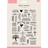 Crafter's Companion With Sympathy Clear Acrylic Stamp (CC-CA-ST-WISY) - Postage as per Actual