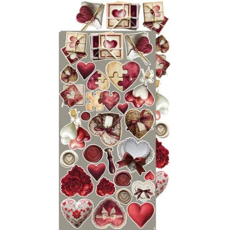 Craft O'Clock Creative Extras Set 01 In Love (CC-CEX-01) - Postage as per Actual