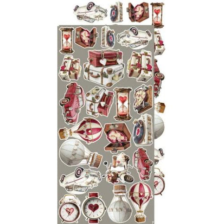 Craft O'Clock Creative Extras Set 01 In Love (CC-CEX-01) - Postage as per Actual