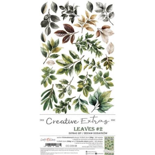 Craft O'Clock Creative Extras Set 08 Leaves 2 (CC-CEX-08) - Postage as per Actual