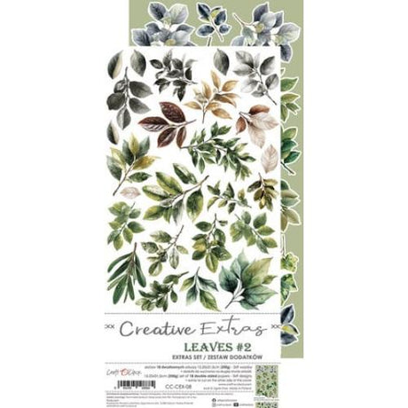 Craft O'Clock Creative Extras Set 08 Leaves 2 (CC-CEX-08) - Postage as per Actual