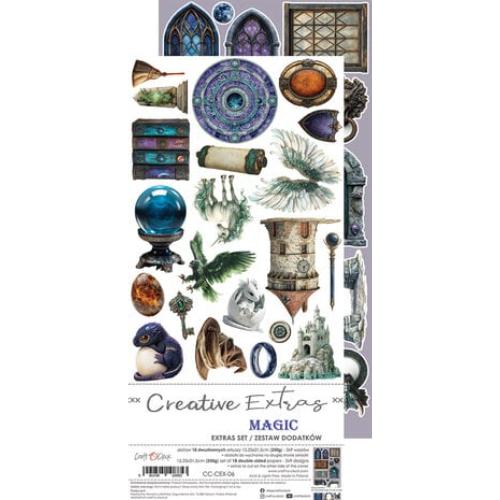 Craft O'Clock Creative Extras Set Mix 03 Supernatural World (CC-CEX-MIX-03) - Postage as per Actual