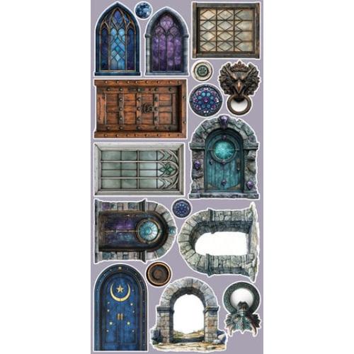 Craft O'Clock Creative Extras Set Mix 03 Supernatural World (CC-CEX-MIX-03) - Postage as per Actual