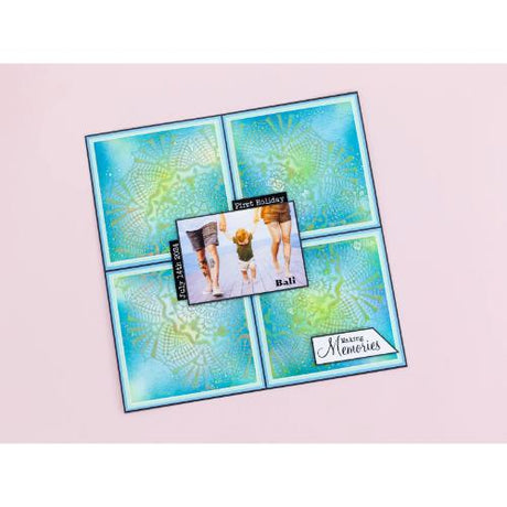 Crafter's Companion 3D Textured Embossing Folders 5.5x5.5 Inch Lace Doily (CC-EF5.5-3D-LADO)