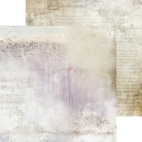 Craft O'Clock Heritage Whispers 8x8 Inch Medium Papers Set (CC-F39-HWS-09)
