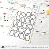 Mama Elephant - Little Snowman Agenda - Creative Cuts