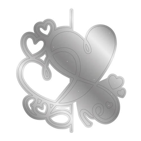 Crafter's Companion Entwined Hearts Metal Die Edgeable (CC-MD-EDG-ENHE)