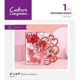 Crafter's Companion Entwined Hearts Metal Die Edgeable (CC-MD-EDG-ENHE)