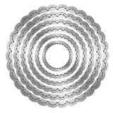 Crafter's Companion Stitched Edge Metal Die Scalloped Circles (CC-MD-SESC)