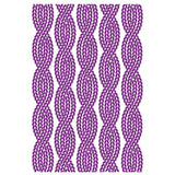 Crafter's Companion Modern Man 2D Embossing Folder Twisted Knot