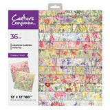 Crafter's Companion Meadow Garden 12x12 Inch Printed Paper Pad - Postage as per Actual