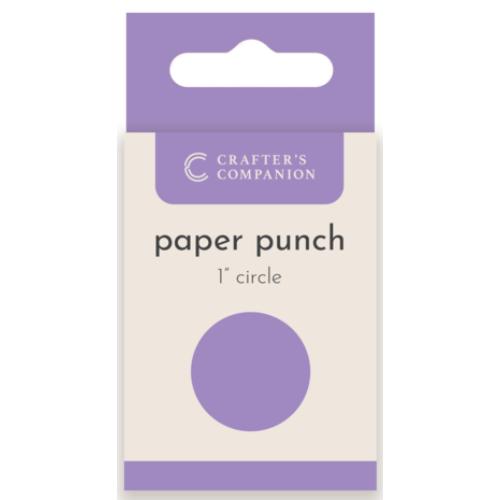 Crafter's Companion Flower Paper Punches - Circle 1" (CC-PUNCH-CIRC1)