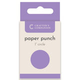 Crafter's Companion Flower Paper Punches - Circle 1" (CC-PUNCH-CIRC1)