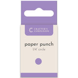 Crafter's Companion Flower Paper Punches - Circle _" (CC-PUNCH-CIRC25)