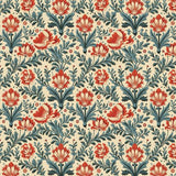 Crafter's Companion Textured Pad 8x8 Inch Special Finish Pad - Heritage Florals (CC-SPFPAD8-HEFL)