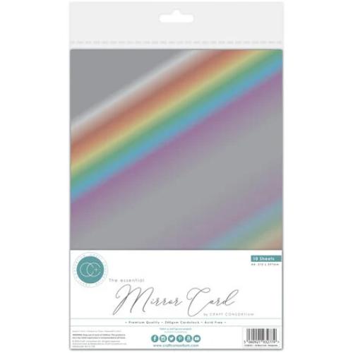 Craft Consortium The Essential Mirror Card A4 Holographic (10pcs) (CCEMC011)