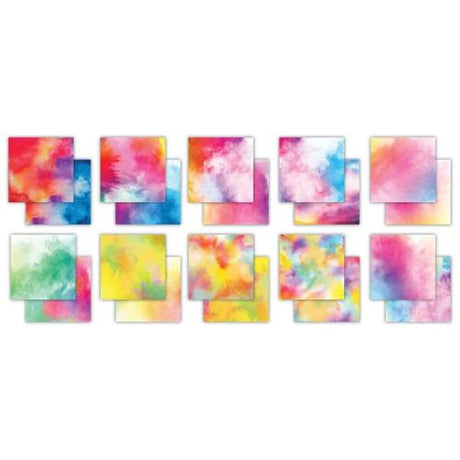 Craft Consortium Essential Craft Papers 12x12 Inch Paper Pad Pigment Infusions (CCEPAD031) - Postage as per Actual