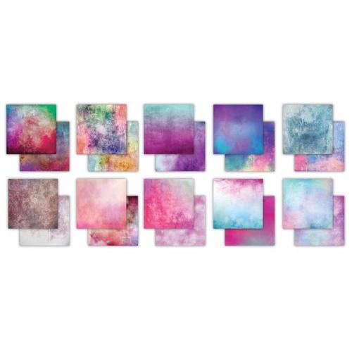 Craft Consortium Essential Craft Papers 12x12 Inch Paper Pad Grunge - Mid Tones (CCEPAD032) - Postage as per Actual