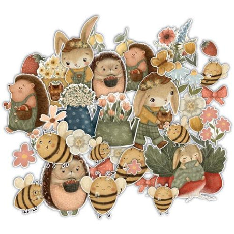 Craft Consortium Amongst the Hedgerow Chipboard Ephemera (CCEPH014)