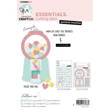 Creative Craftlab Gumball Machine Essentials Cutting Die (CCL-ES-CD1033)