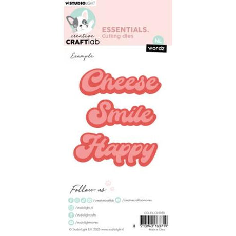 Creative Craftlab Wordz EN Essentials Cutting Die (CCL-ES-CD1058)
