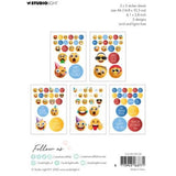 Creative Craftlab Smile Please Friendz Stickers (CCL-FR-STIC52)